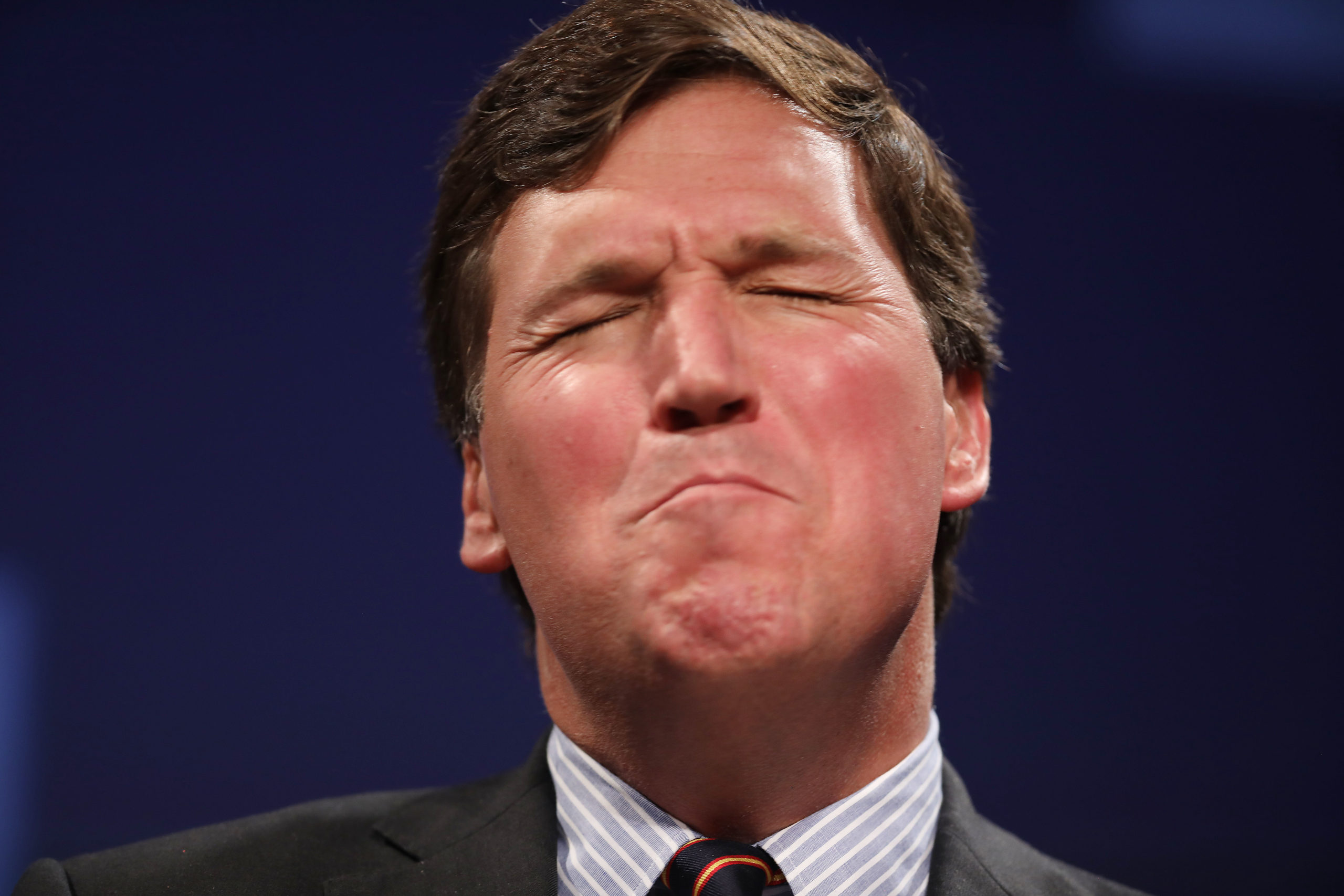 Tucker Carlson Reacts to Jennifer Lawrence’s Nightmare Remark About Him