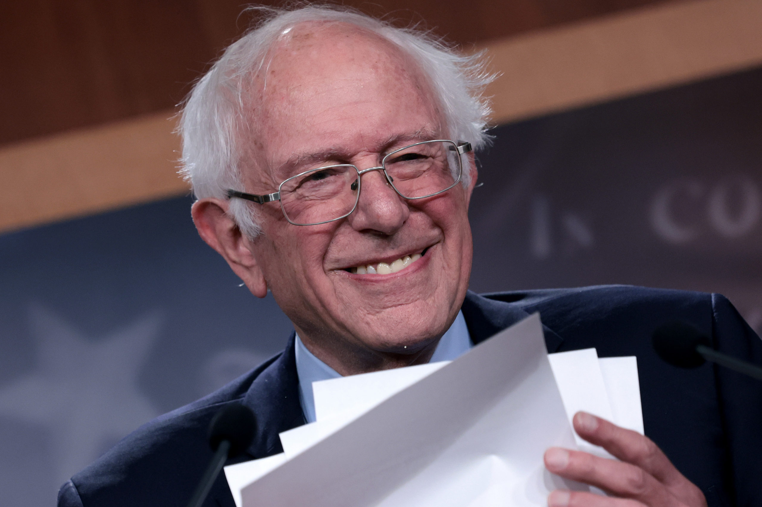 Bernie Sanders Jokes After Being Asked About Politicians and Age Limits