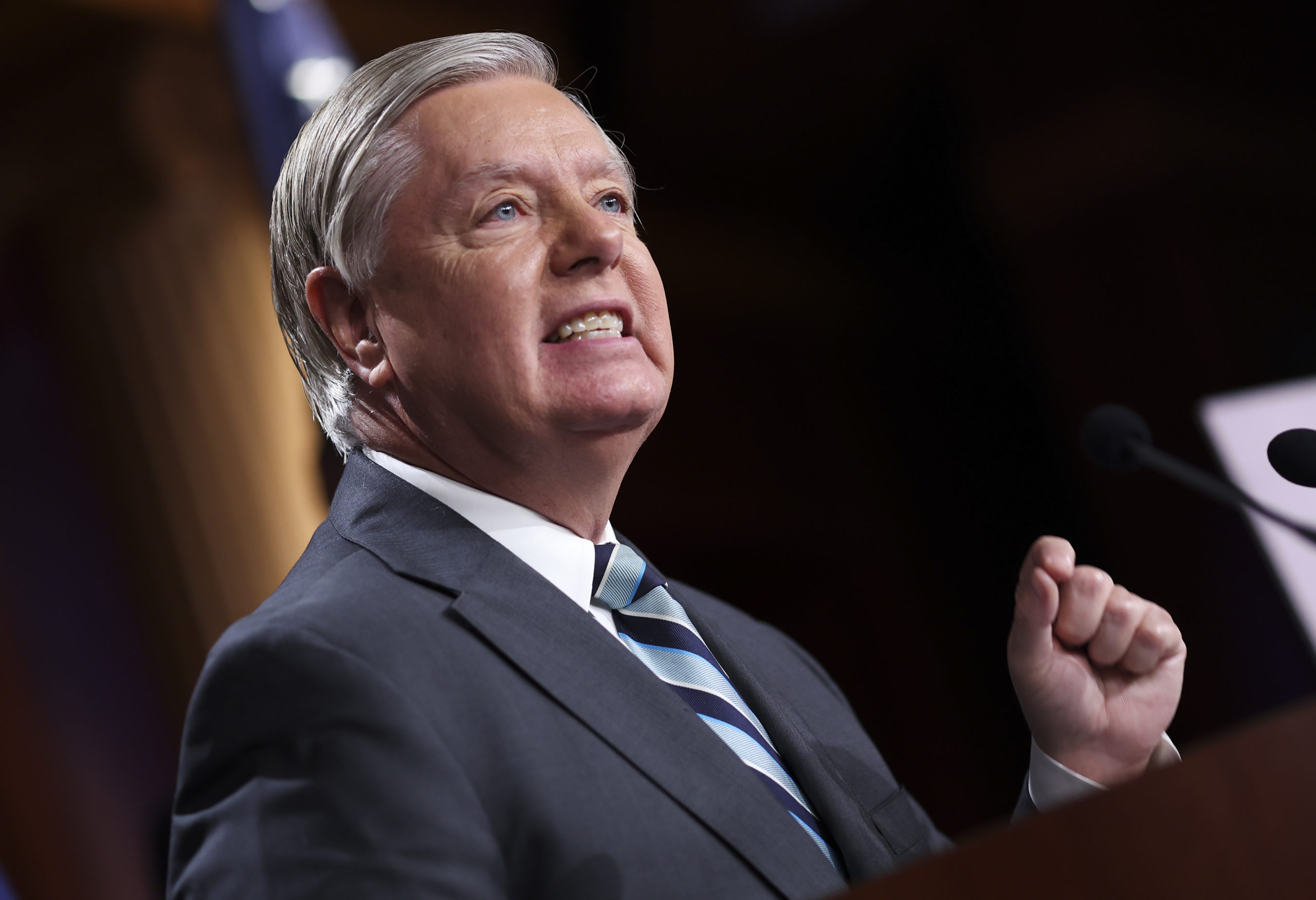 Sen. Lindsey Graham Makes National Abortion Ban Proposal in New Bill