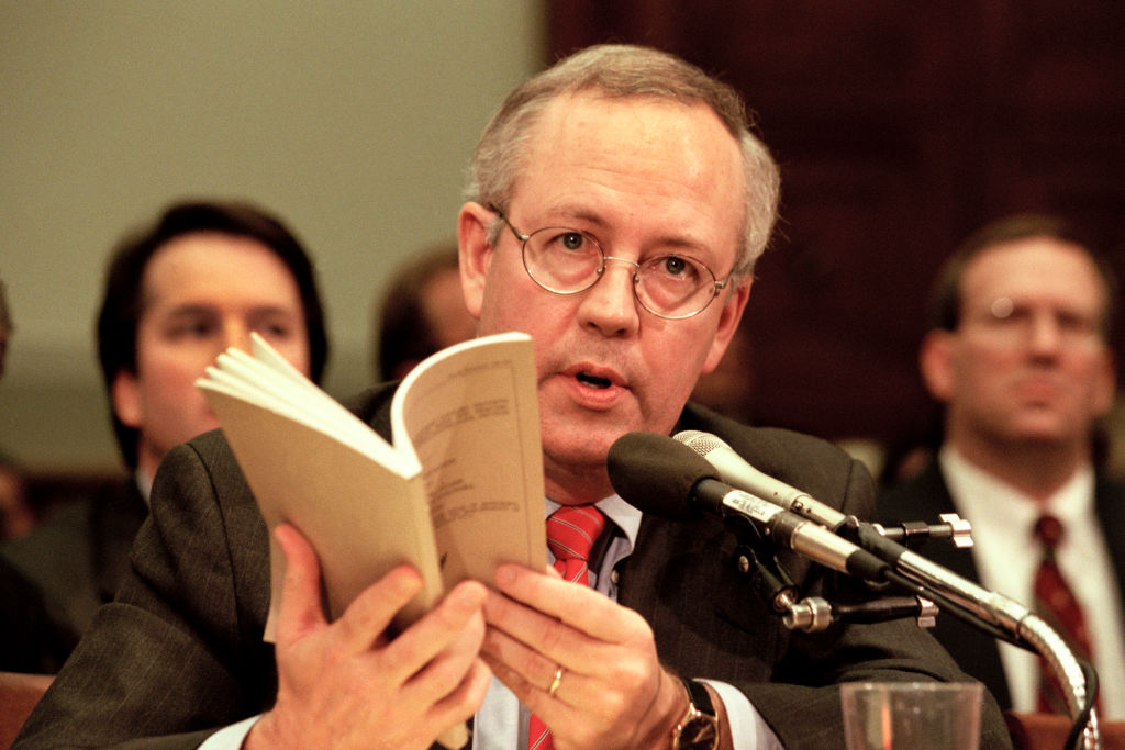 The Prosecutor Responsible for Clinton's Impeachment Has Died at Age 76