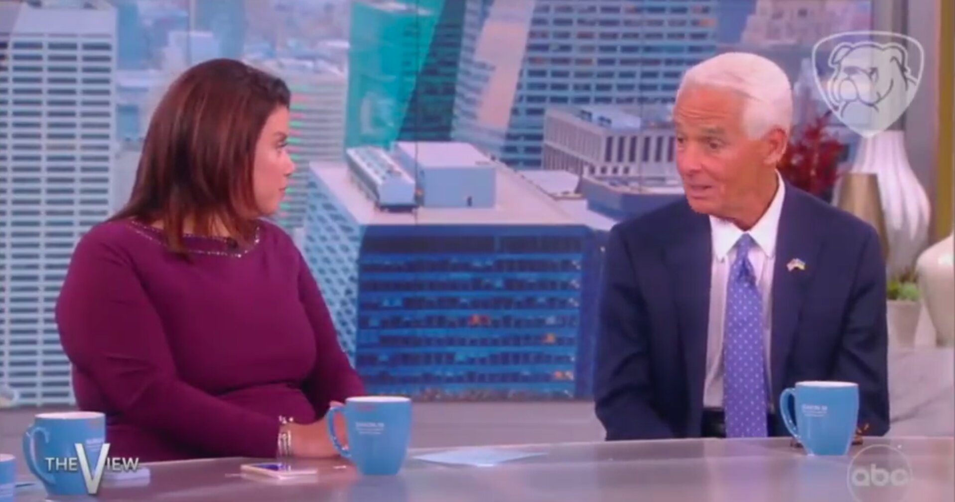 ‘The View’ Co-Host Grills Charlie Crist on ‘Castro Sympathizing’ Running Mate
