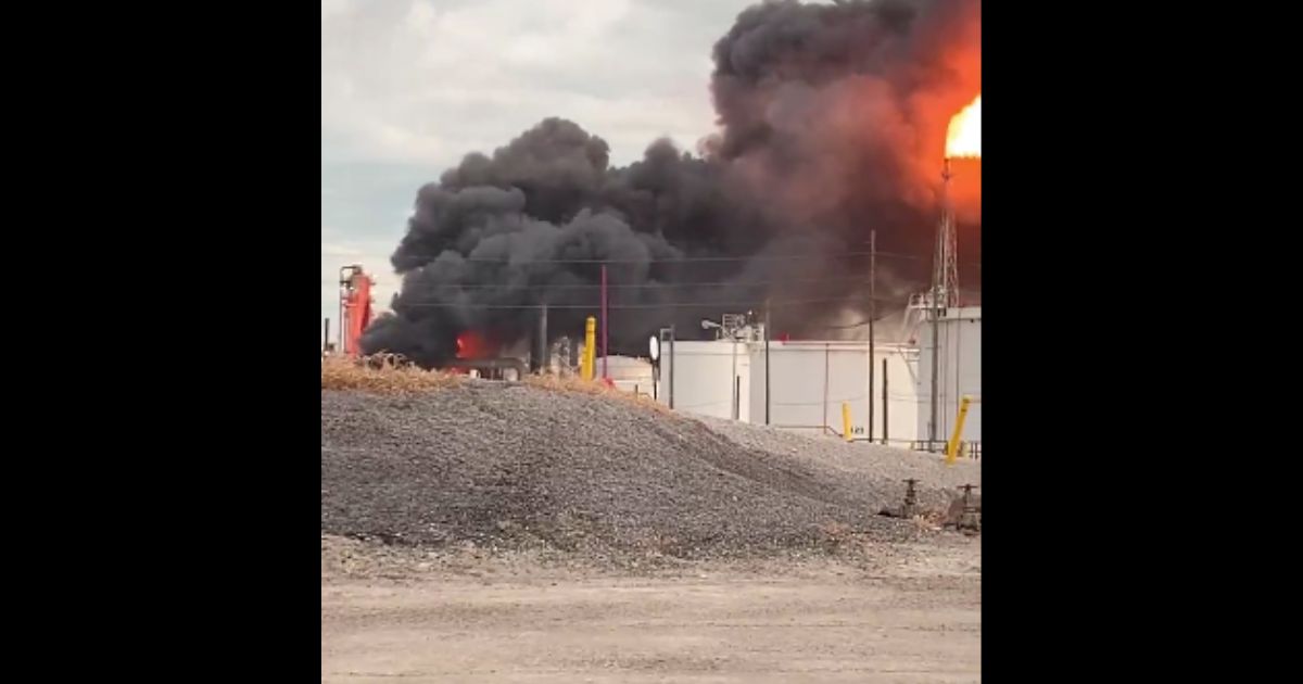 Video: Fire Engulfs Oil Refinery – 2 Brothers Left Dead in Wake of Devastation