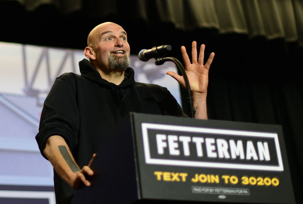 Crowd Reacts With Confused Silence as Fetterman’s Speech Turns Into Word Salad