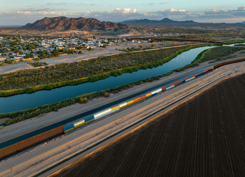AZ Gov Not Complying with Biden Admin Demand to Remove Shipping Containers Filling In Border Wall Gaps