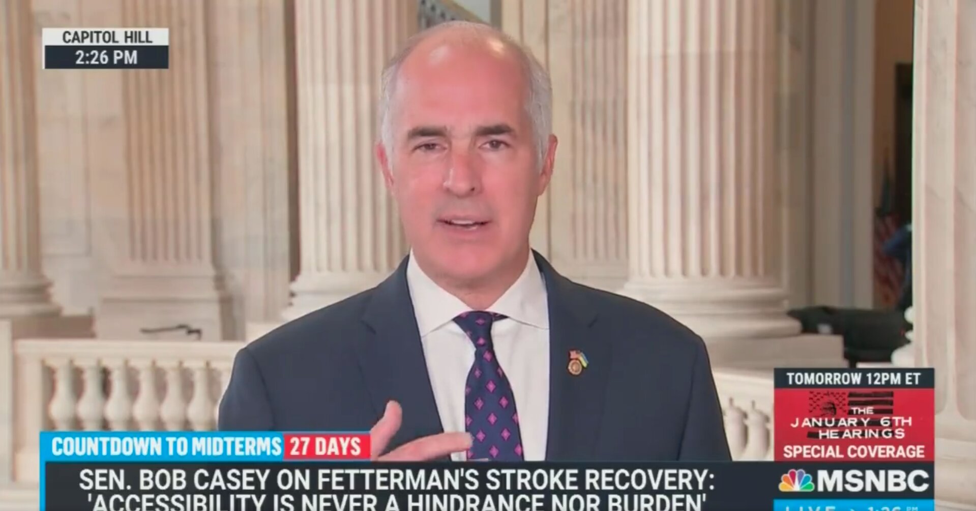Dem Senator Suggests Americans Should ‘Welcome’ Fetterman Running for Office With Health Challenges