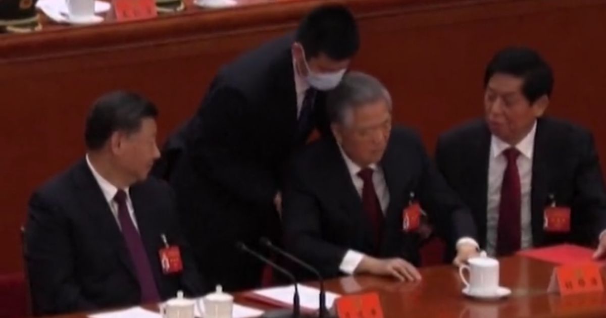 Something Big Is Happening in China: High-Ranking Party Member Next to Xi Is Seized and Led Away on Live TV