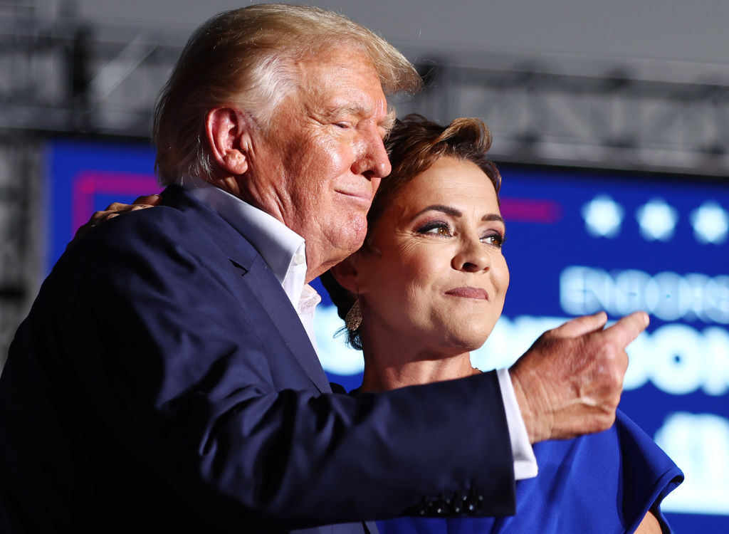 Trump Claims Kari Lake’s ‘Easy Election Win’ Is ‘Systematically’ Being ‘Drained Away From Her’