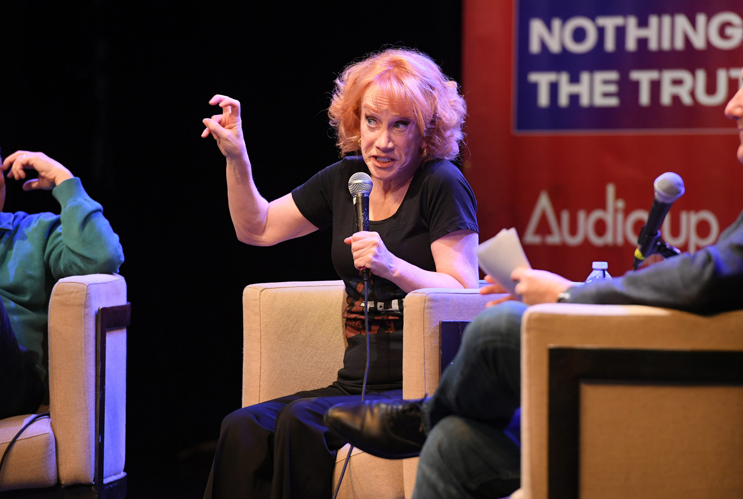Kathy Griffin’s Twitter Account Suspended After Taking Shot at Elon Musk