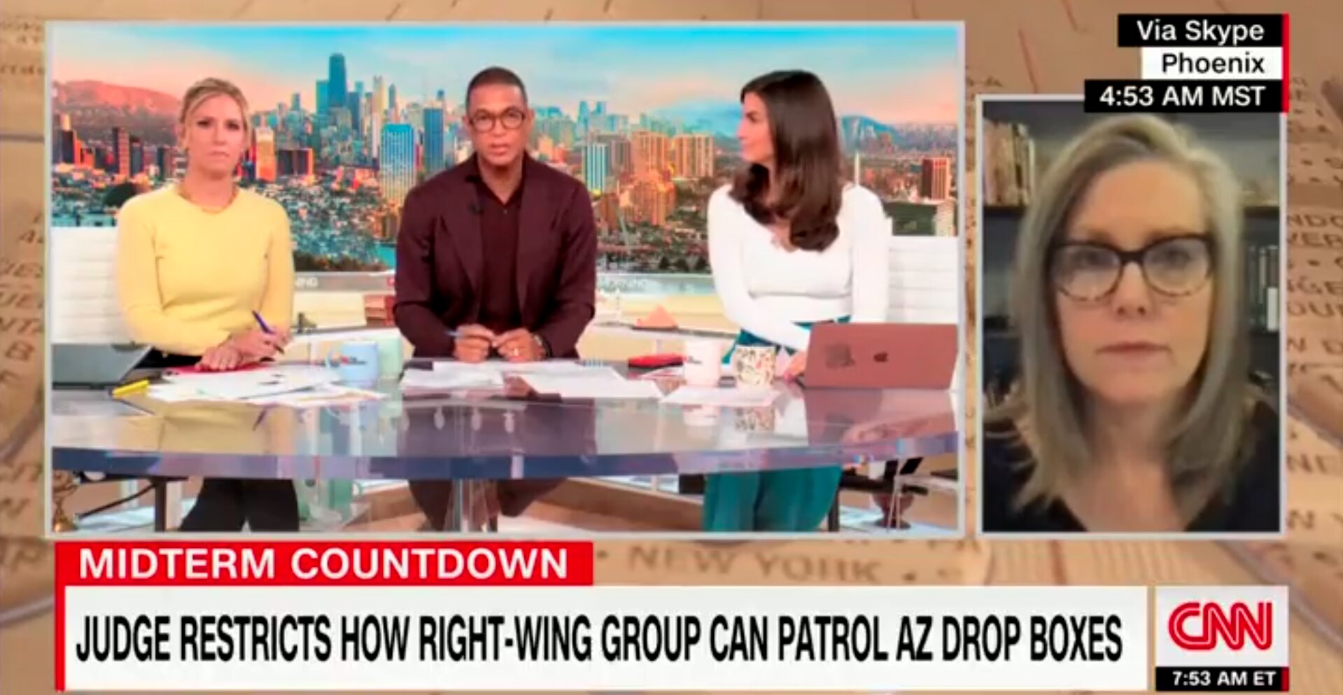CNN Confronts Dem Gubernatorial Candidate on Why She Will Not Debate Kari Lake