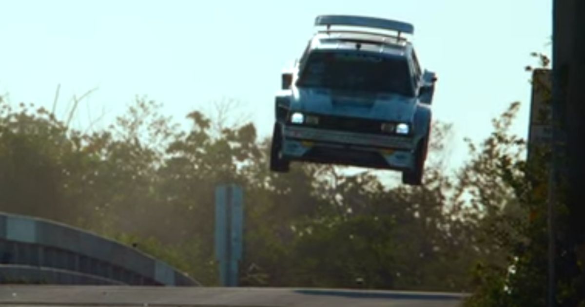 Wild Video: 1983 Subaru Flies Over Helicopter at 160 MPH in Jaw-Dropping Stunt in Florida