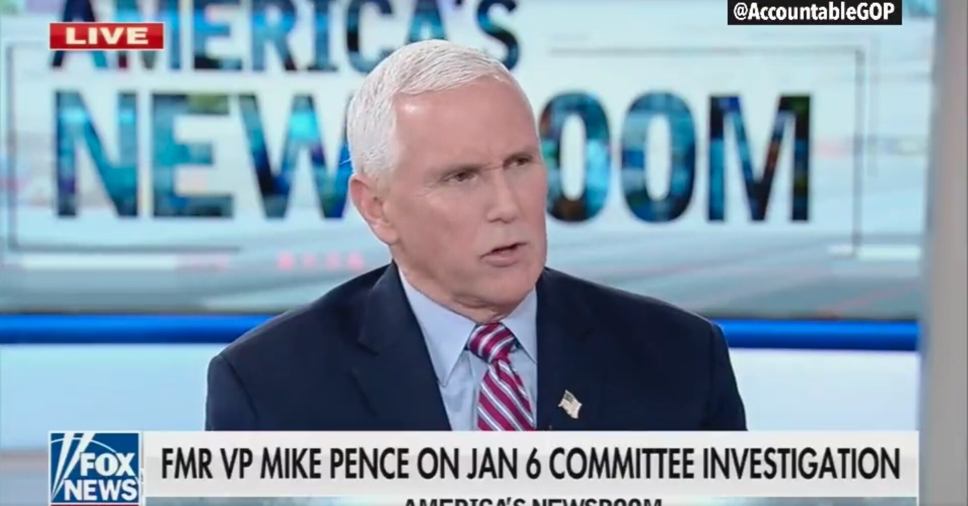 Pence Hopes DOJ Does Not Prosecute Trump Over Jan. 6: ‘I Don’t Know That It’s Criminal to Take Bad Advice’
