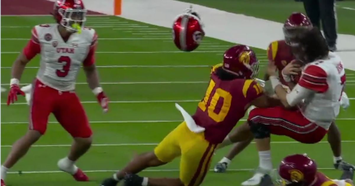 Watch: Bone-Crunching College Football Hit Has Everyone Talking – Did Refs Miss a Targeting Call?