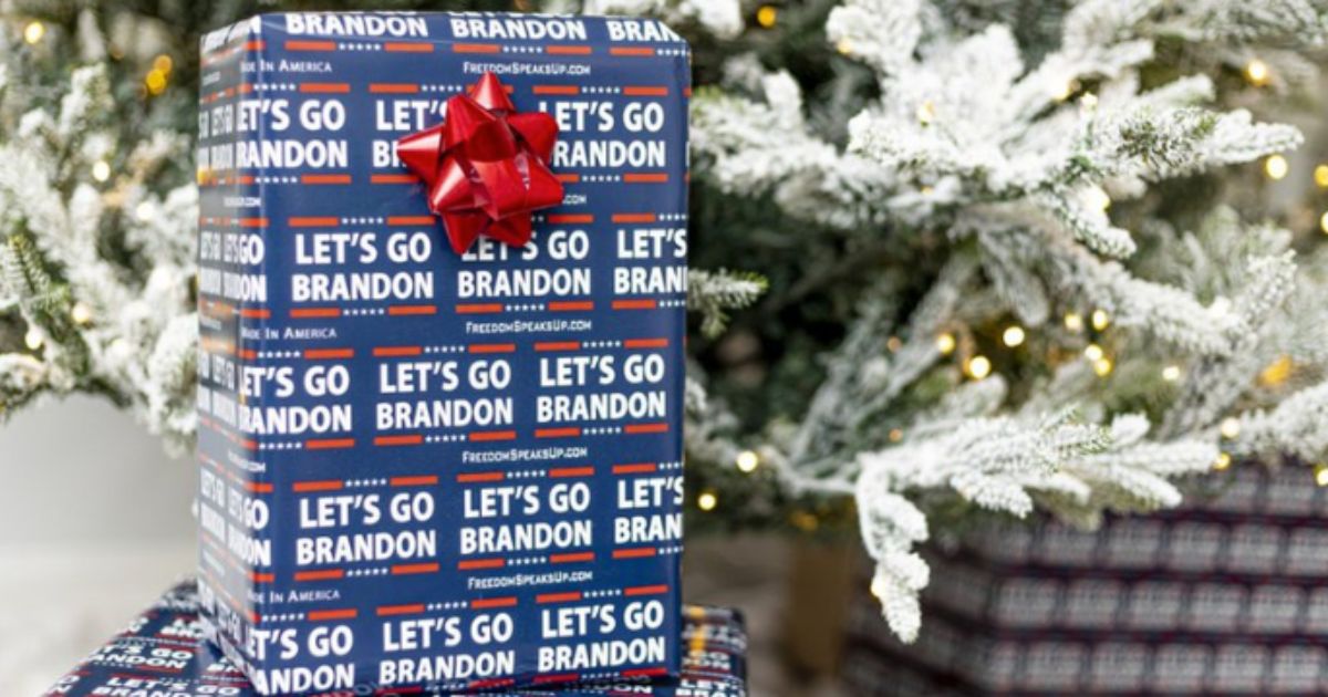 Company That Sells ‘Let’s Go Brandon’ Wrapping Paper on Track to Double Last Year’s Sales