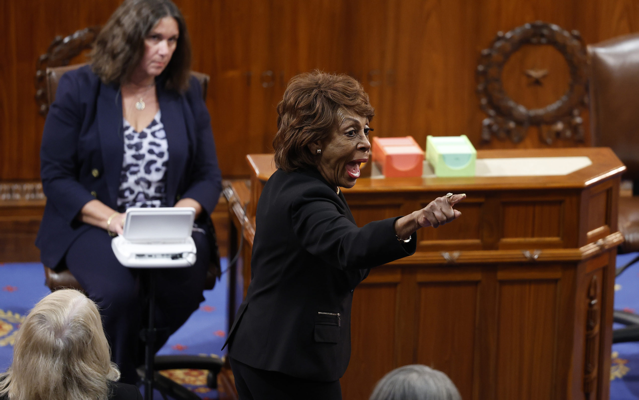 Video: Maxine Waters and Republicans Appear to Spark Shouting Match on House Floor