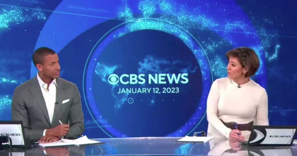 Lana Zak and Errol Barnett anchoring the CBS News Streaming Network