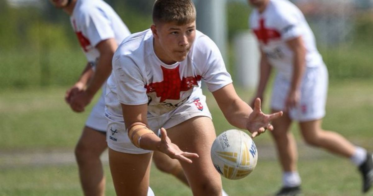 18-year-old Logan Holgate died suddenly on Wednesday in England.