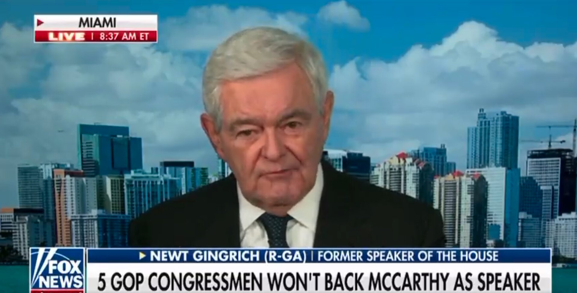 Newt Gingrich Torches ‘Never Kevin’ House Republicans: ‘It’s a Psychological Problem’