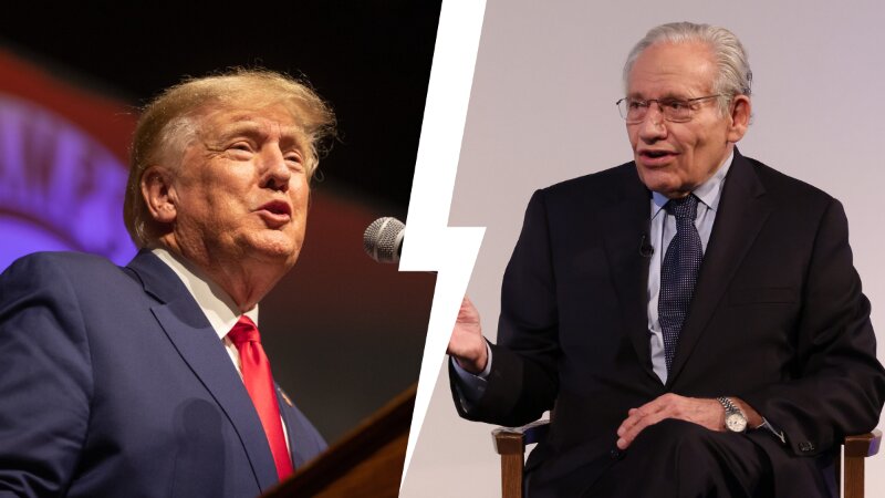 Trump Sues Bob Woodward for Millions