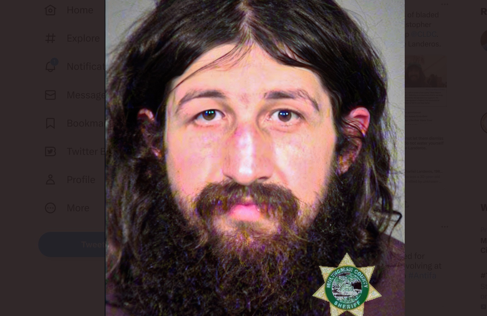 Christopher Luchini has been arrested as police suspect him of stabbing several women. Luchini has ties to antifa.