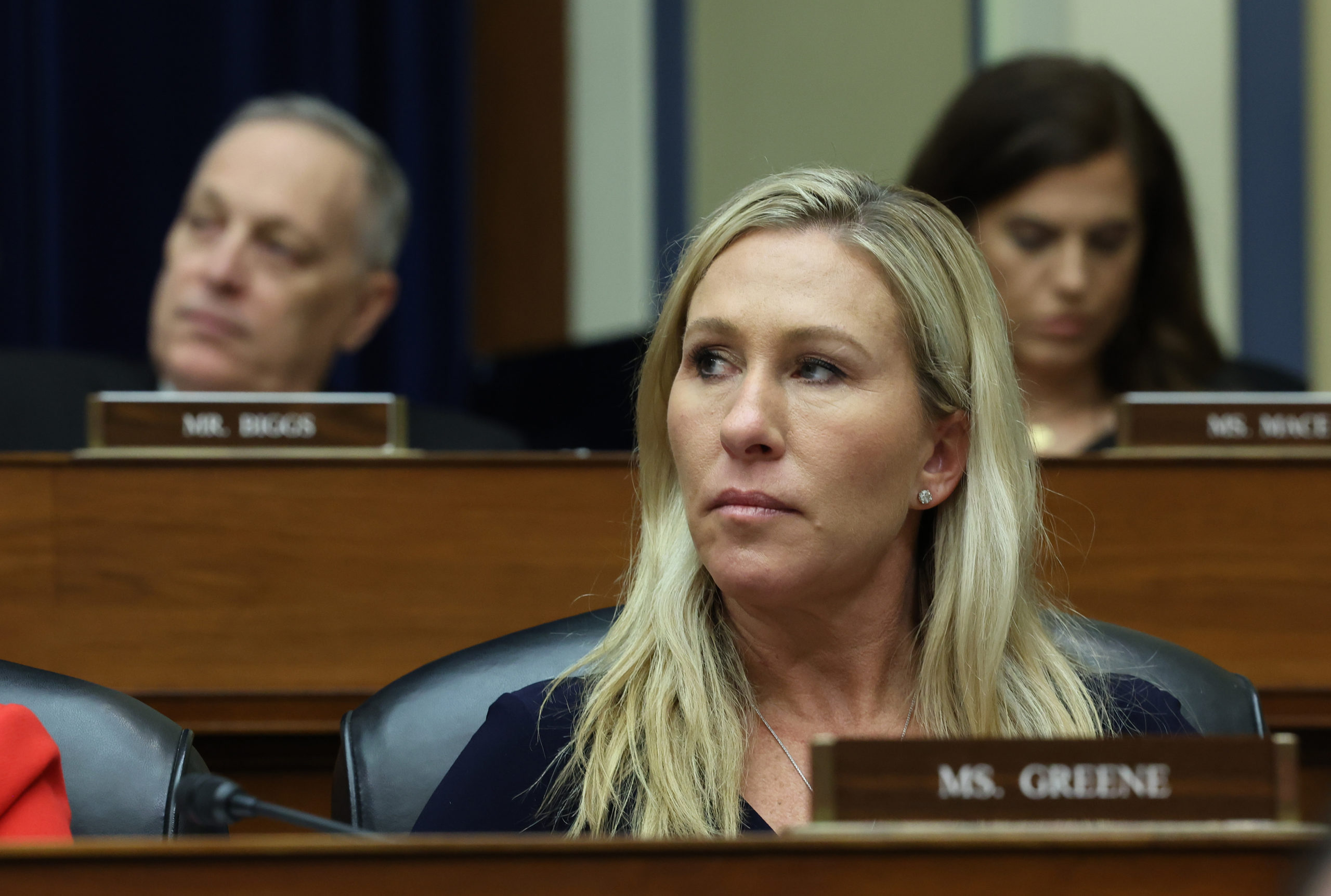 Room Falls Silent After Marjorie Taylor Greene Makes Argument About Biden and Suspected Spy Balloon
