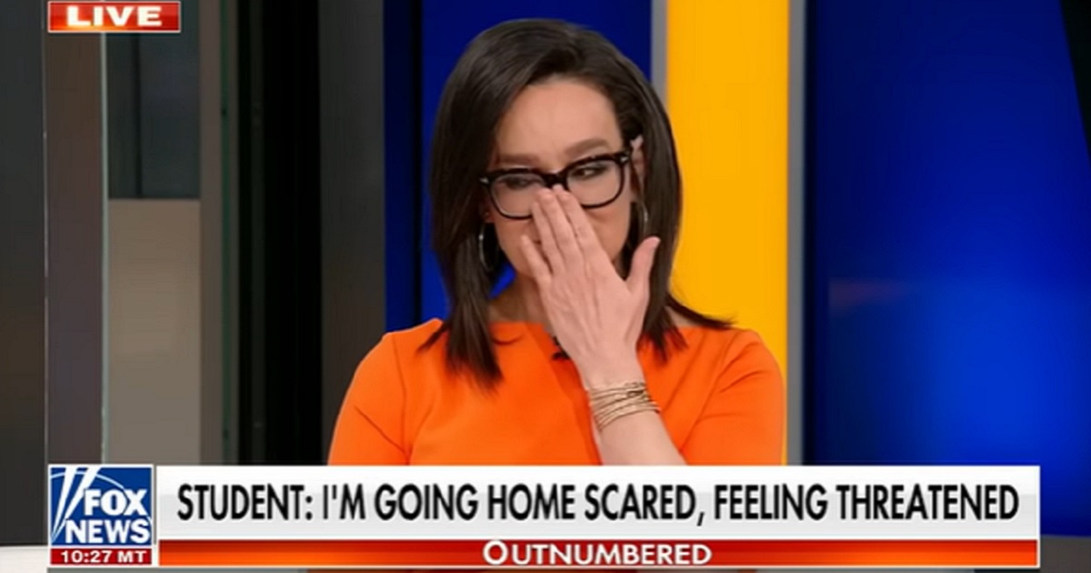 Lisa "Kennedy" Montgomery, a host of Fox News' "Outnumbered" wells up in tears discusssing a teenage girl's suicide over bullying during a program last week.