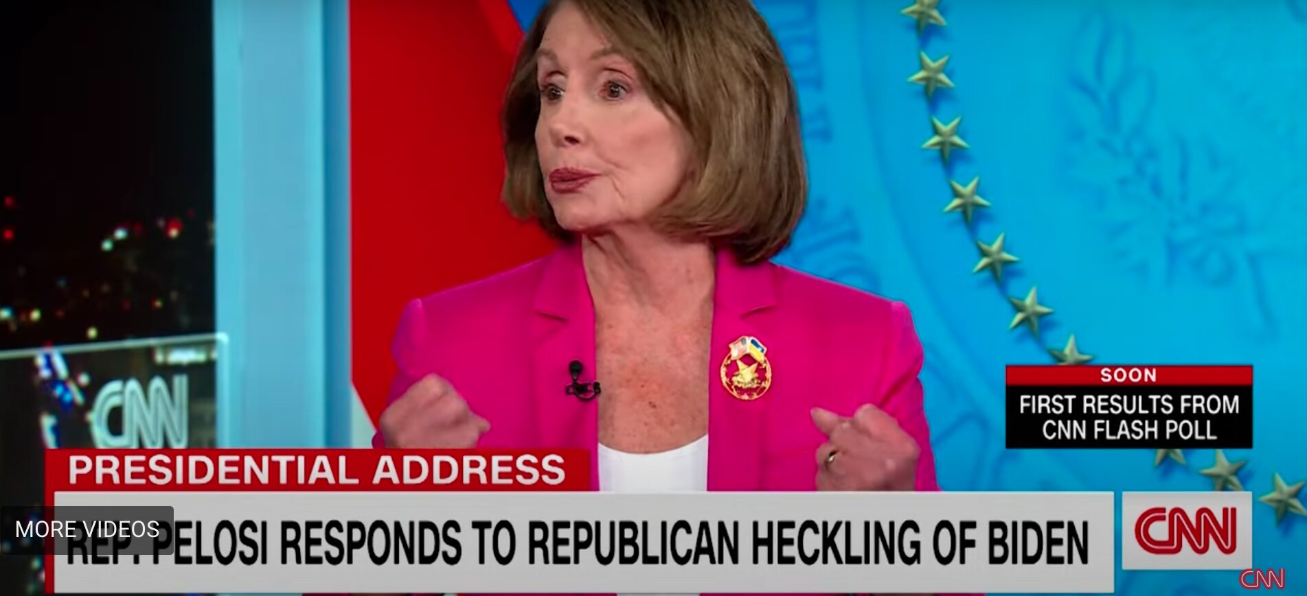 Pelosi Brushes Off Republicans Heckling Biden: ‘Fairly Well Behaved’