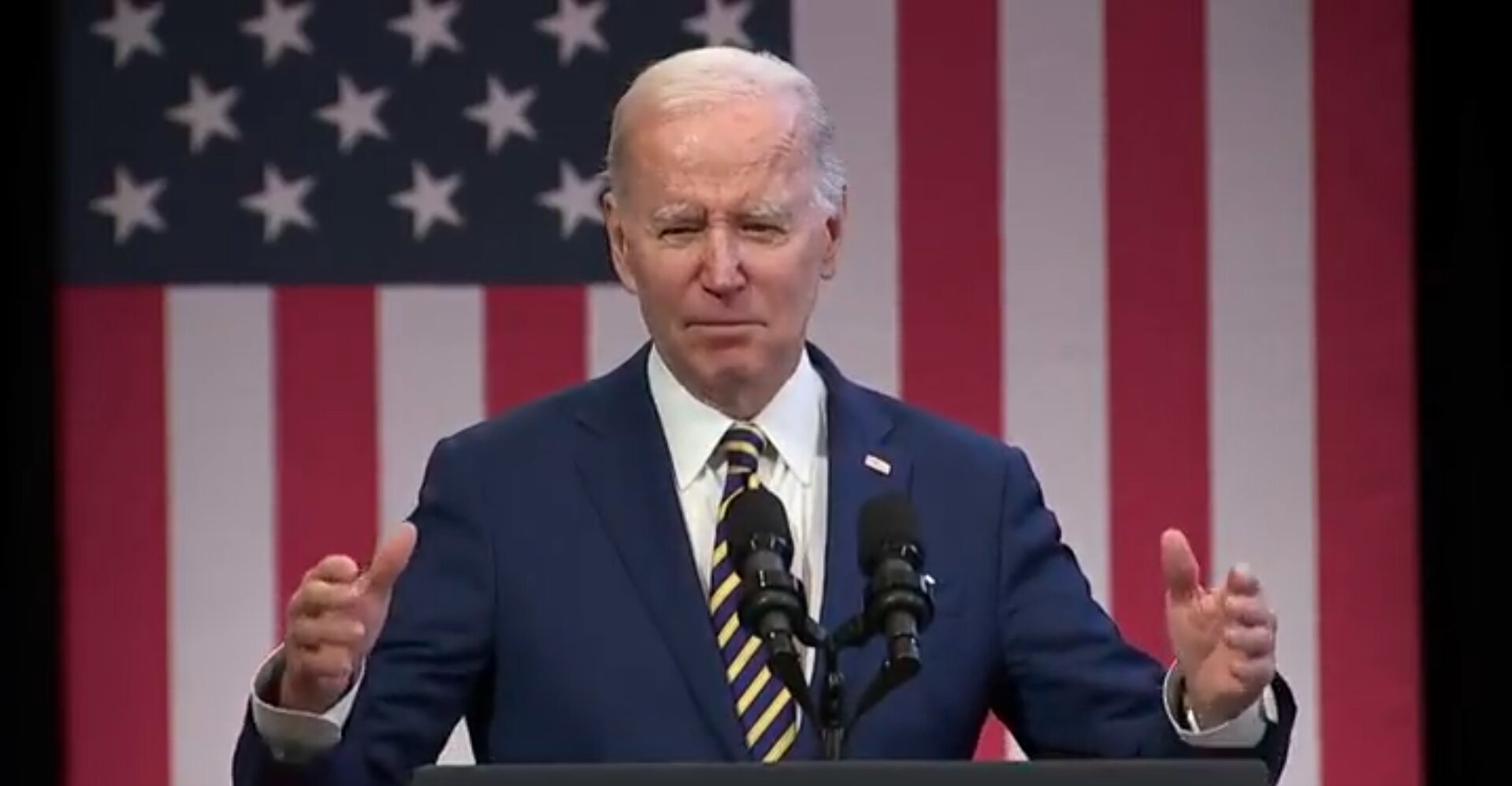 Biden Insists Electric Vehicle Charging Stations Will Help ‘Build the Community’