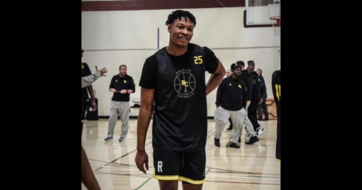 Tarik Watson collapsed during a high school basketball game in Brookville, New York, on Sunday.