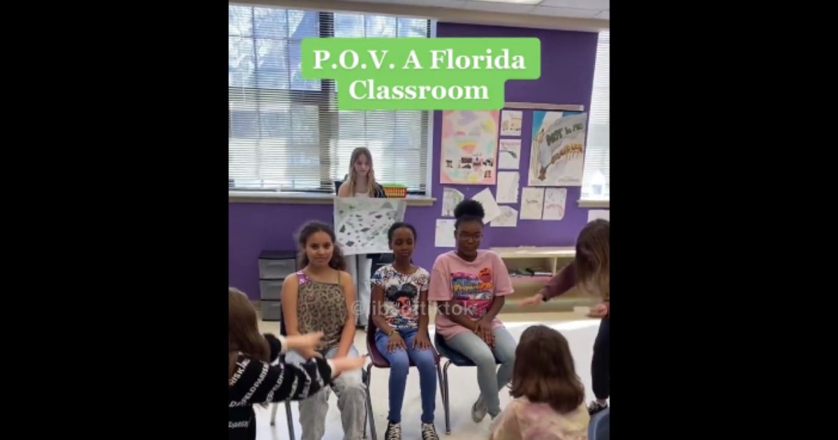 A teacher in Orange Country, Florida, is in serious trouble after posting woke videos on TikTok featuring his students.
