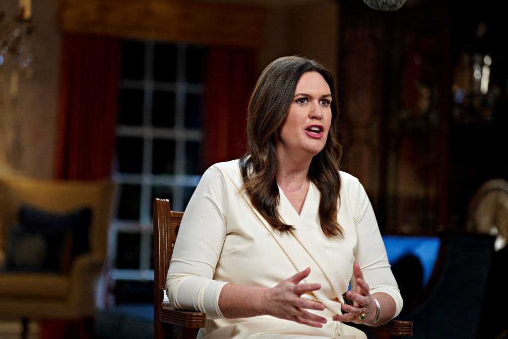 Sarah Huckabee Sanders Has Bad News for School District Who Gave Teachers White Privilege Survey
