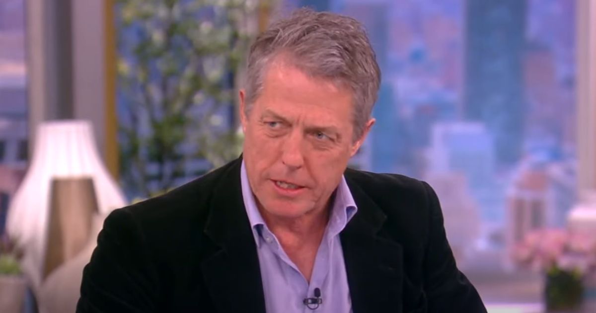 Actor Hugh Grant appears on ABC's "The View."
