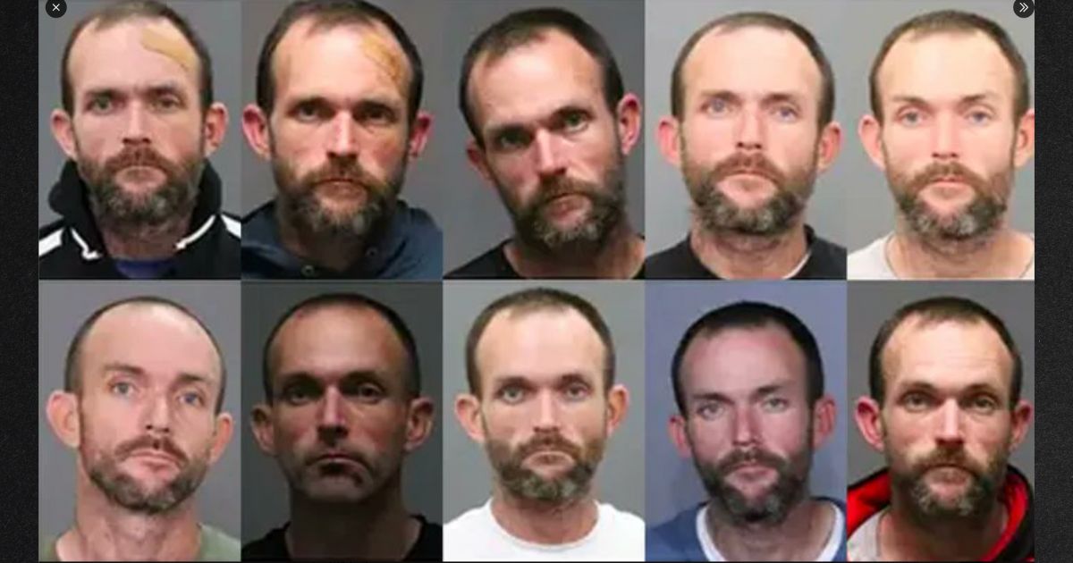 Californian Keith Chastain has been in and out of the Fresno County Jail 10 times in 30 days.
