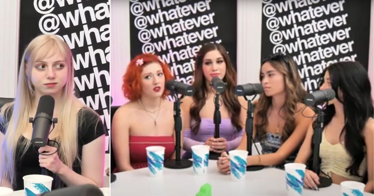 Social media influencer Mary Morgan, left, told a panel of OnlyFans entrepreneurs "I think that you're making a huge mistake" by monetizing their sexuality.