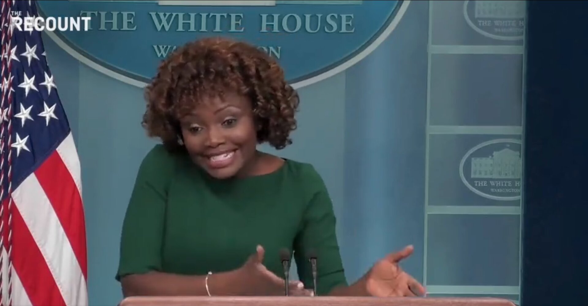 WH Press Sec Explains Biden Supporting DC Statehood While Opposing Crime Law in ‘Awkward’ Exchange