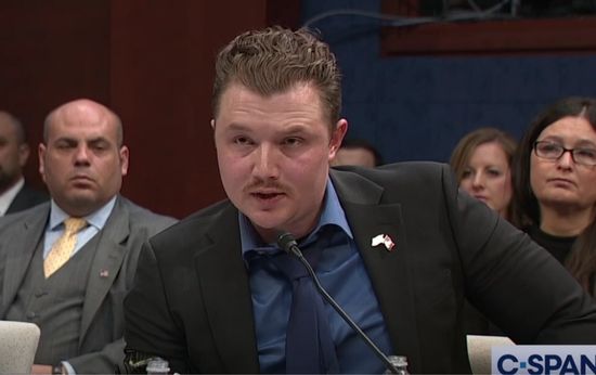 Marine in Afghanistan Withdrawal Arrives in DC, Shows What Happened to Him Under Biden’s Watch