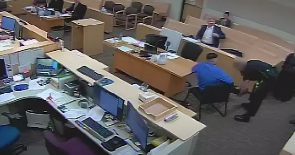 This YouTube screen shot shows surveillance footage of Edi Villalobos Jr., a 28-year-old accused of murder.