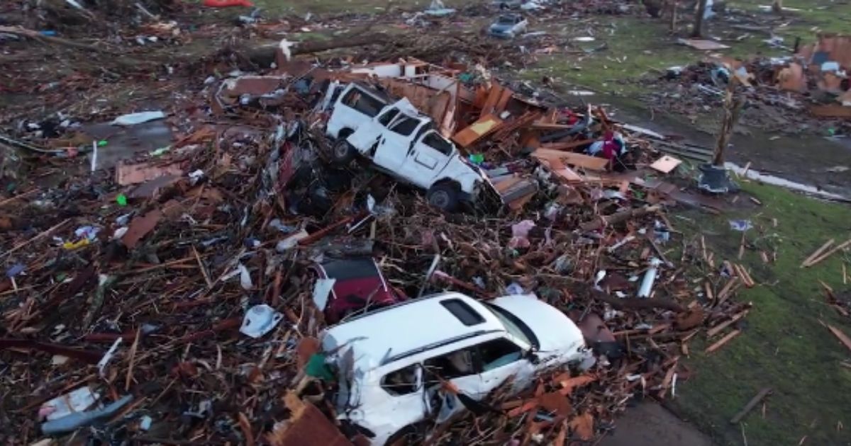 Tornadoes went through multiple towns on Friday night in Mississippi.