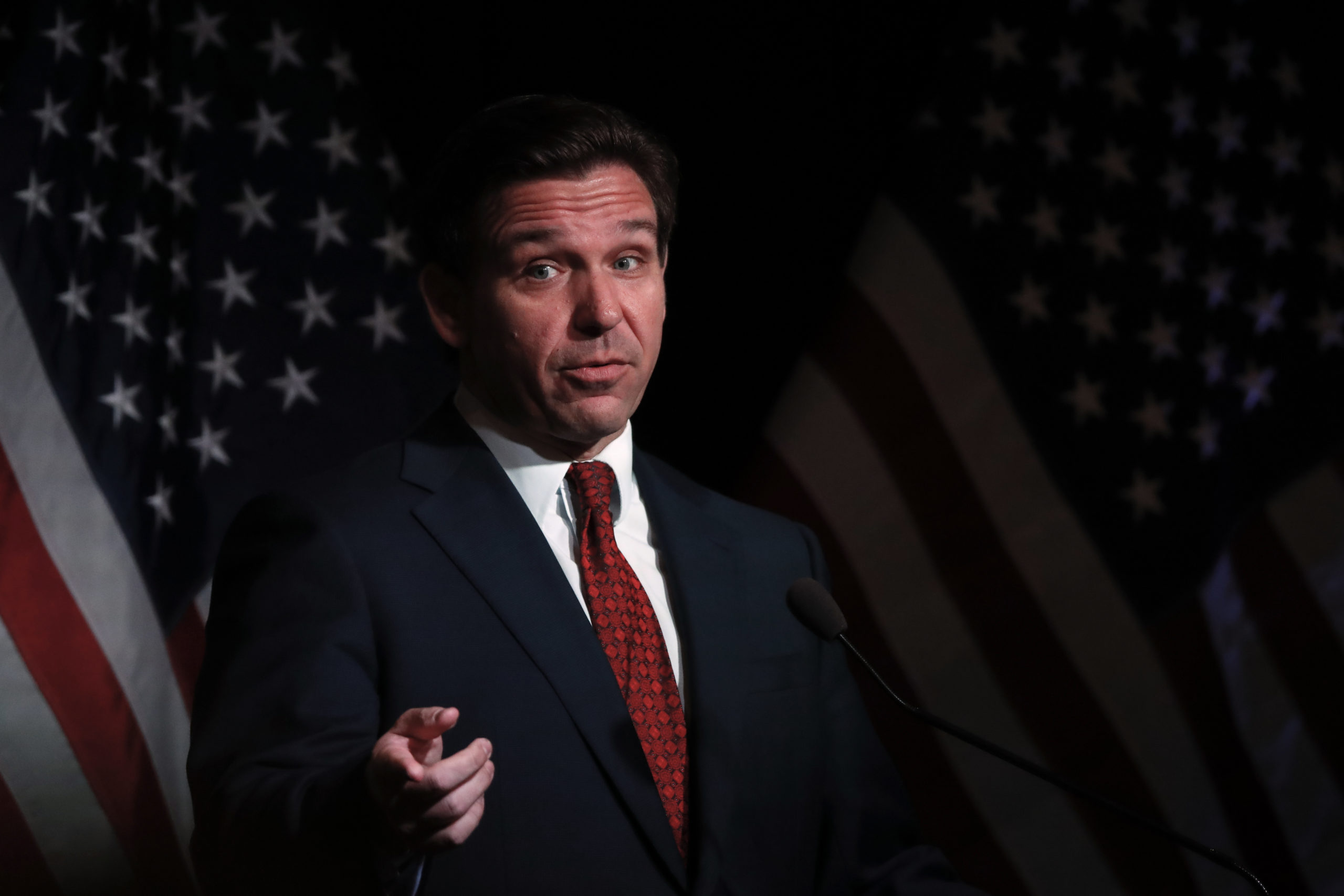 Super PAC Backing Trump Releases Ad Attacking DeSantis Involving Pudding