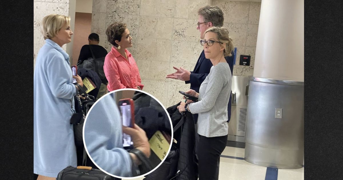 While Kari Lake chatted with the "Morning Joe" duo, she asked, "are you recording this?"