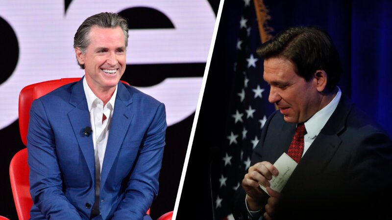 Gavin Newsom Shares His ‘Political Advice’ for Ron DeSantis