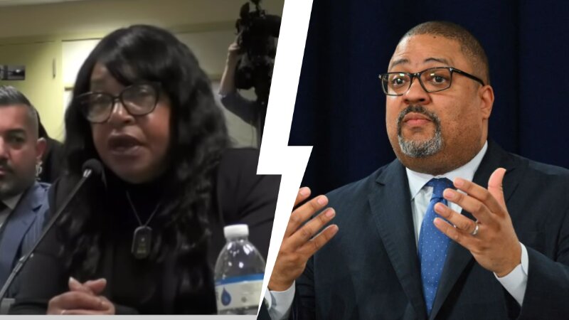 Alvin Bragg Ripped Apart by Mom of Murder Victim, Room Erupts in Applause When She Finishes