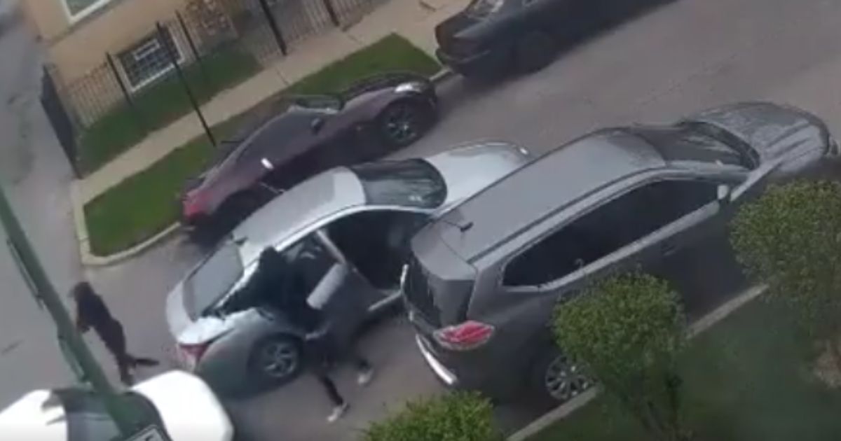 Surveillance video in Chicago caught one robbery - in a string of robberies - that took place in under one minute.