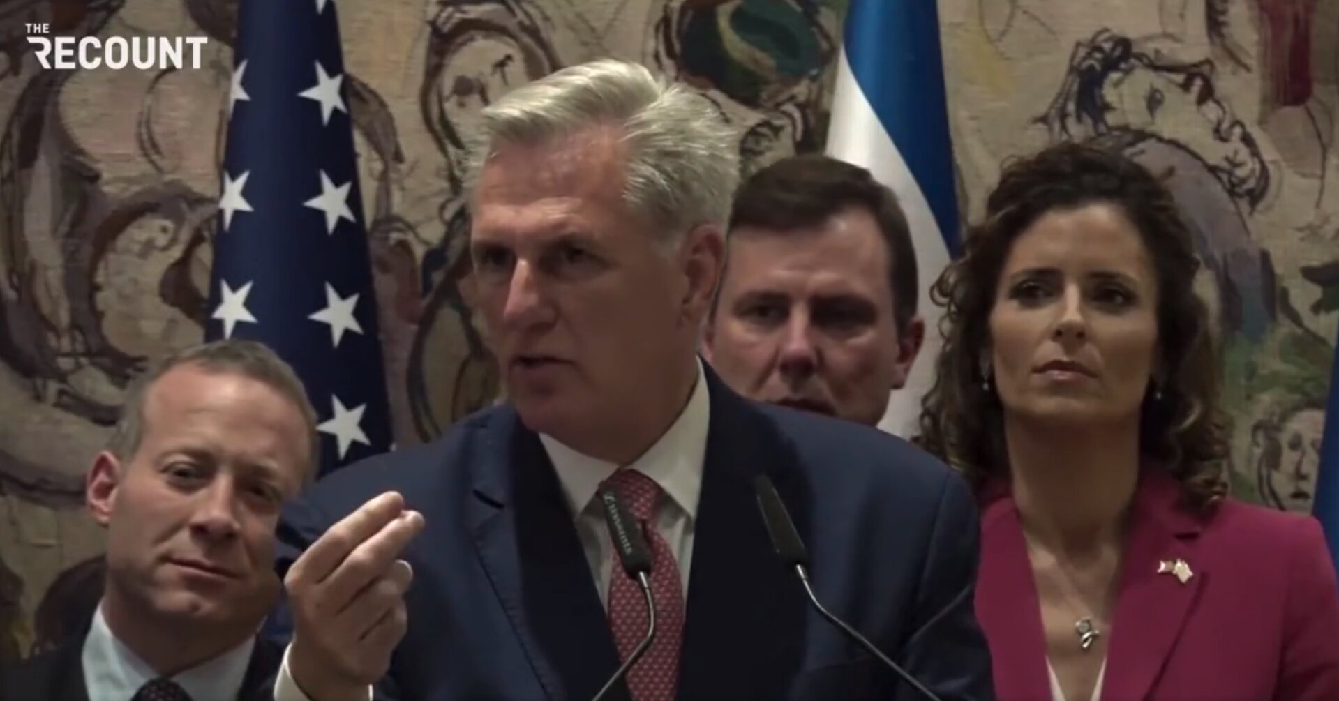 Watch: McCarthy Shuts Down Russian Journalist’s Question About Future US Aid to Ukraine