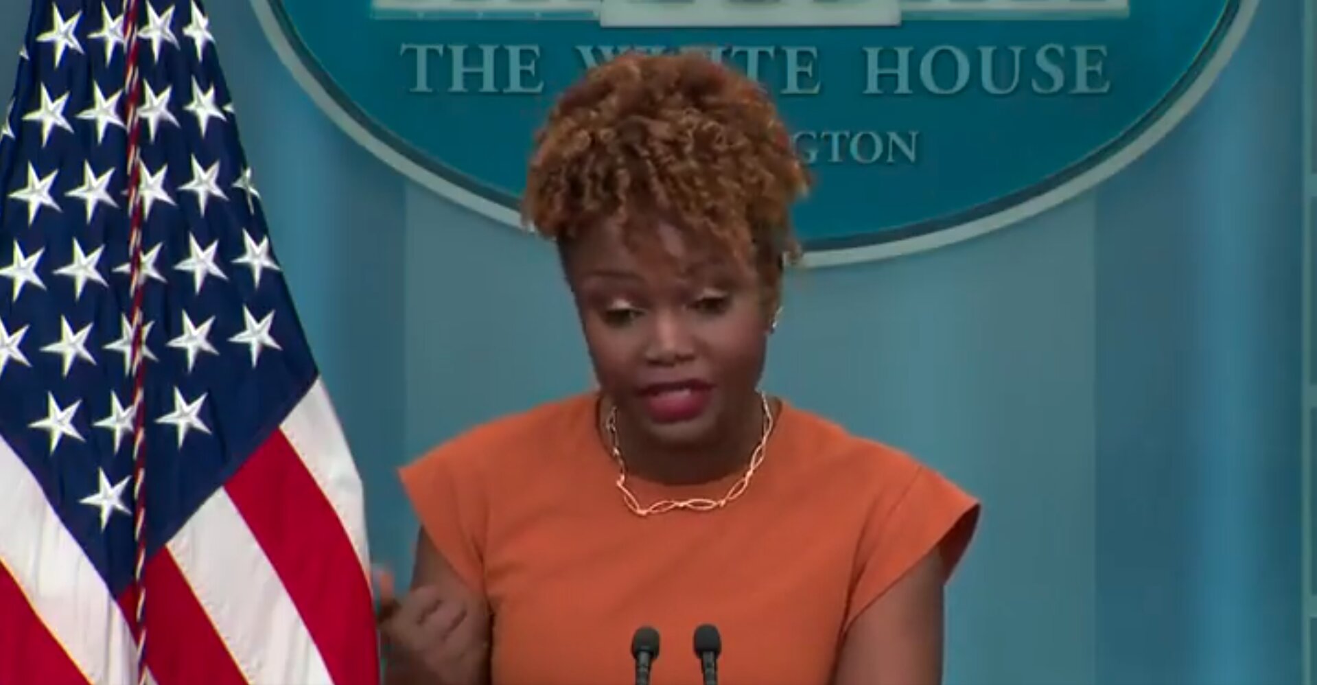Karine Jean-Pierre Ripped for Claim About How Biden Admin Has Handled the Border