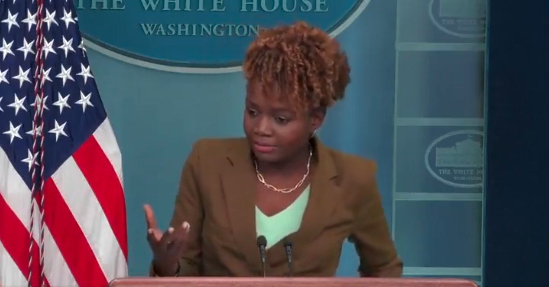 Jean-Pierre Torched for Her Comparison to Debt Ceiling Debate