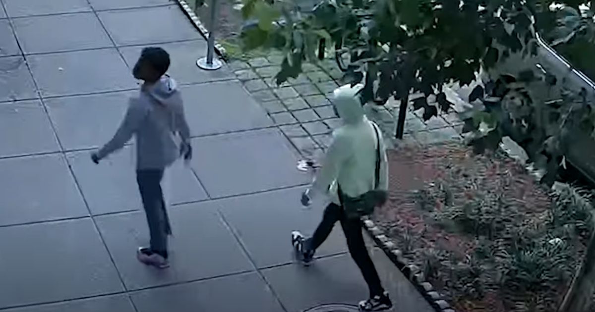 D.C. police released this surveillance video of two suspects in a May 21 incident.