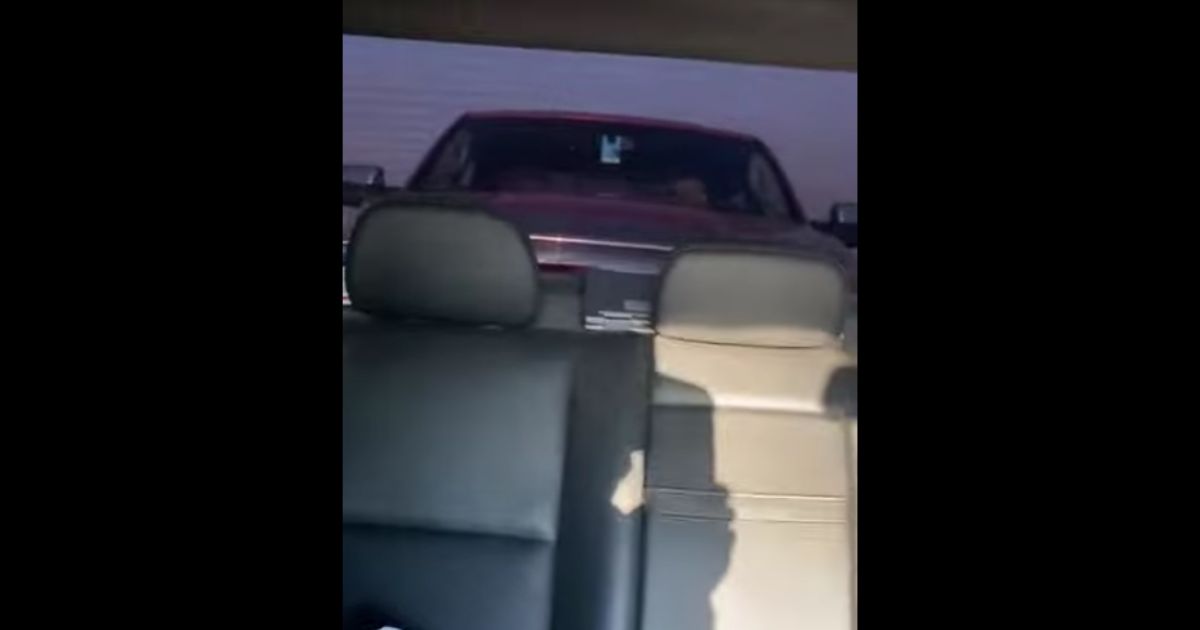 Two travelers documented a terrifying road rage incident in Edmonton, Alberta, on Wednesday.