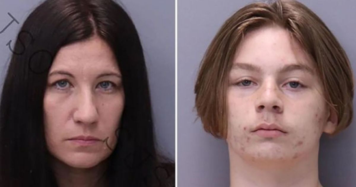 Crystal Smith, left, is the mother of convicted killer Aiden Fucci. She plead no contest to charges of tampering with evidence.