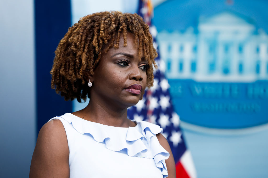 Watch Reporter’s Heated Clash with KJP That Was Removed Due to ‘Technical Glitch,’ White House Claims
