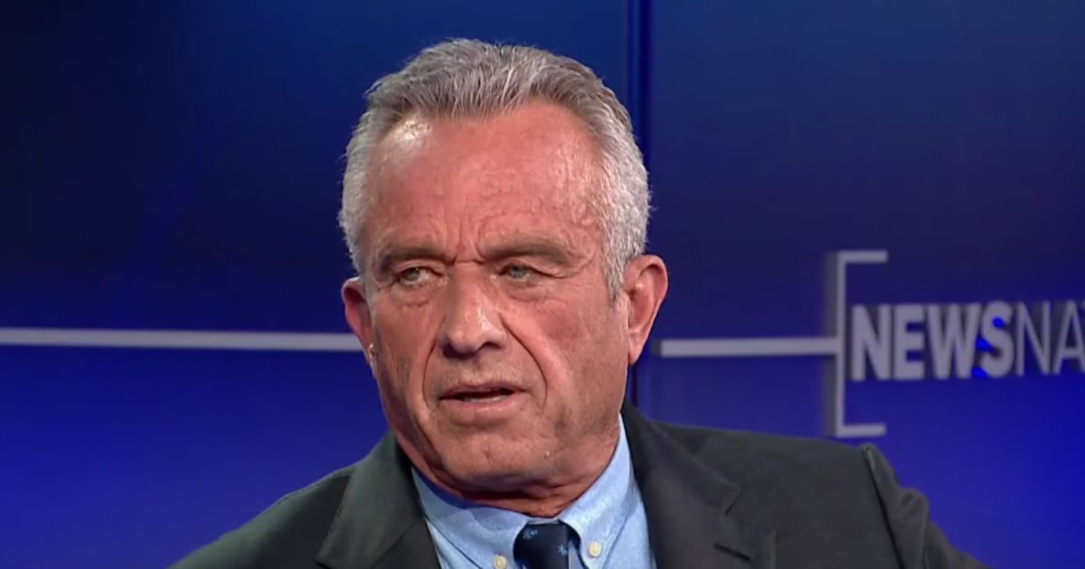 Democratic presidential candidate Robert F. Kennedy Jr. speaks on NewsNation Wednesday.